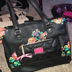 Betsy Johnson floral purse